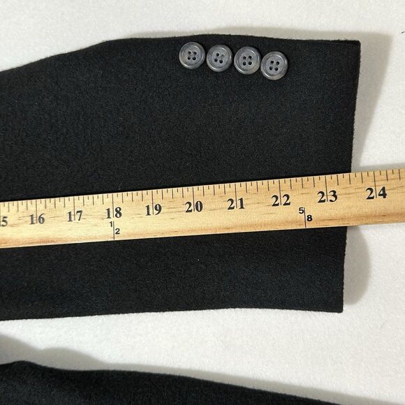 Jacobson's Men's 42 Regular 100% Pure Camelhair Suit Jacket Black Sport Coat USA - Picture 15 of 16